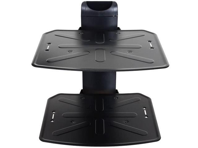 2 Shelf DVD DVR VCR Wall Mount Bracket Component Shelf for DVD Player DDS Receiver Video Audio Cable Box MDVD04B WP6