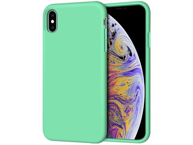 Case for iPhone Xs Max Case 65 inch 2018 Soft Silicone Gel Rubber Bumper Case AntiScratch Microfiber Lining Hard Shell Shockproof FullBody