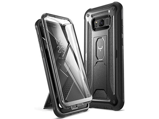 Kickstand Case for Galaxy S8 Plus Full Body with Builtin Screen Protector Heavy Duty Protection Shockproof Rugged Cover for Samsung Galaxy S8 Plus