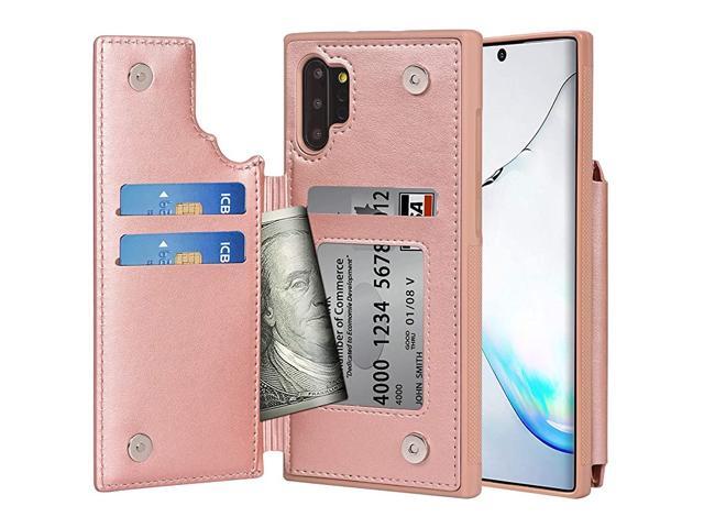 Case for Samsung Galaxy Note 10 PlusNote 10 Plus 5G PU Leather Wallet Case with Card Pockets Back Flip Cover for Samsung Galaxy Note 10+ Note 10+