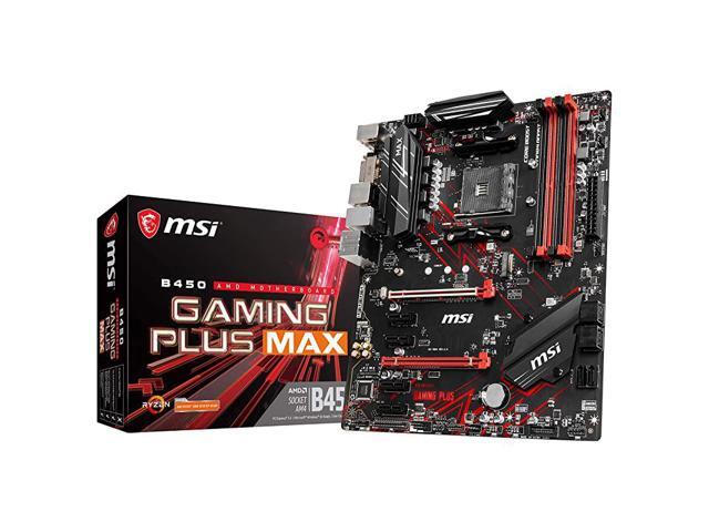 Performance Gaming AMD Ryzen 2ND and 3rd Gen AM4 M2 USB 3 DDR4 DVI HDMI Crossfire ATX Motherboard B450 GAMING PLUS Max