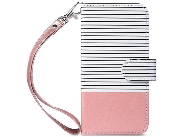 iPhone 8 Wallet iPhone SE Wallet 2020 iPhone 7 Flip Wallet Case PU Leather Wallet Kickstand Card Holder Shockproof Protective Cover for iPhone