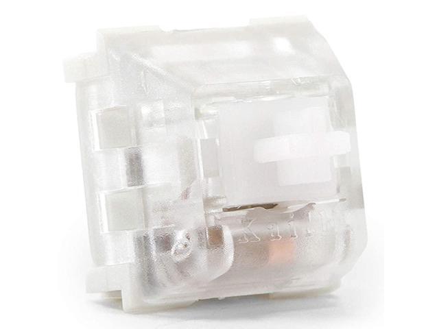 Halo Clear Keyboard Switches Plate Mounted Tactile 65g CherryStyle Quiet Switches Manufacturered by Kaihua Halo Clear 90 Pack
