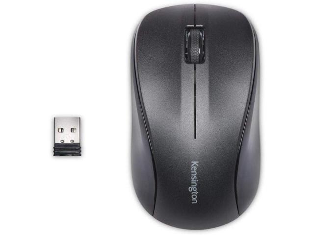 Kensington Silent Mouse-for-Life Wireless USB Mouse - Black (K72392US)