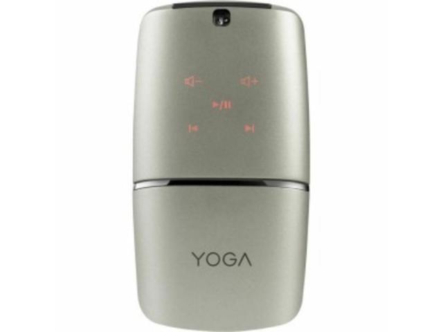 Lenovo Wireless Yoga Silver Mouse Optical Wireless Bluetooth/Radio Frequency