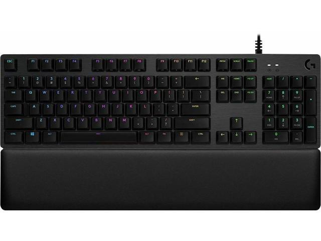 LogitechG513 Gx Red Carbon Wired Gaming Mechanical Keyboard With Rgb Backl