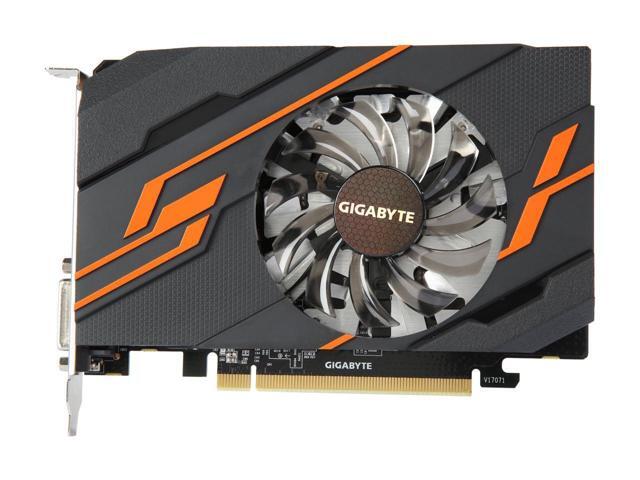 GIGABYTE GeForce GT 1030 DirectX 12 GV-N1030OC-2GI 2GB 64-Bit GDDR5 PCI Express 30 x16 Video Card