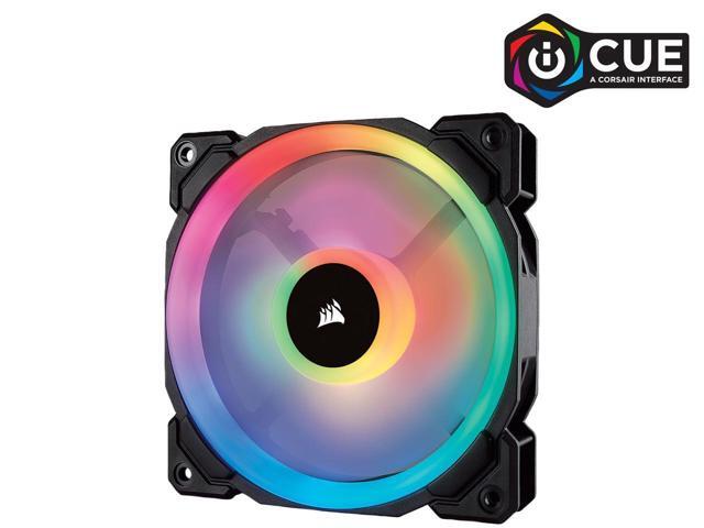 Corsair LL Series CO-9050071-WW LL120 RGB 120mm Dual Light Loop RGB LED PWM Fan Single Pack-Open Box Non-original box