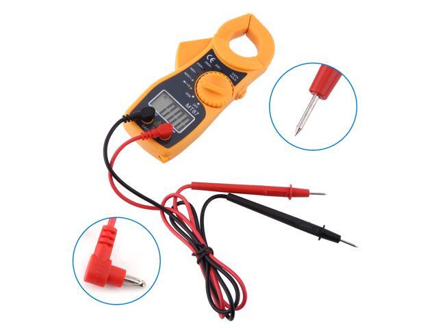 Digital LCD Clamp Meter Multimeter AC DC Voltmeter Ammeter Ohmmeter Volt Tester - Digital Multimeter Voltmeter Ammeter Ohmmeter VOM Tester