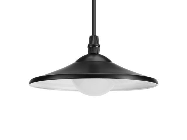 Outdoor Solar Powered LED Industrial Pendant Light Remote Control Hanging Lamp