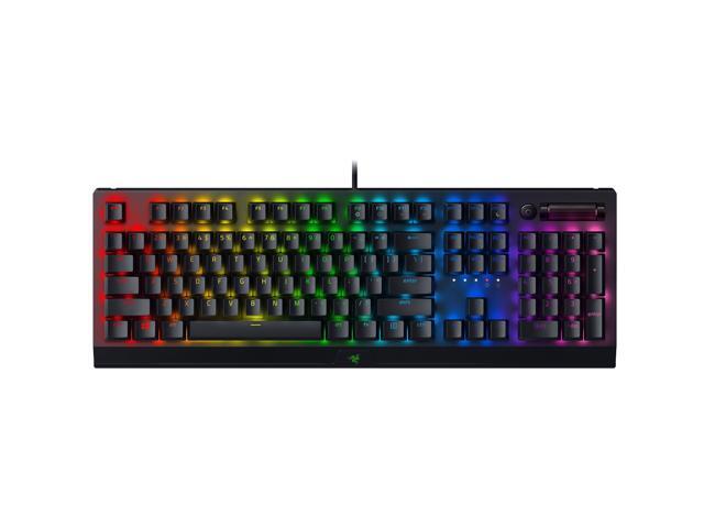 Razer BlackWidow V3 Mechanical Gaming Keyboard Yellow Switch Black