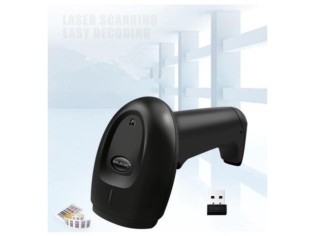 NEW laser wireless1D barcode scanner bar code reader handheld USB Cable for Supermarket for POS Plug and play