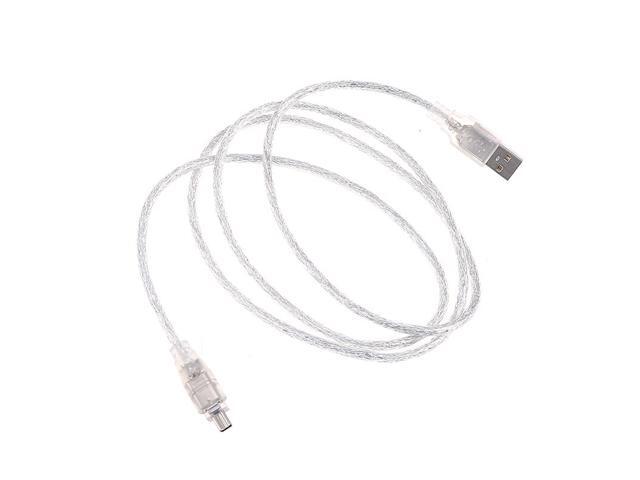 5ft 120cm USB To Firewire IEEE 1394 4 Pin For Ilink Adapter Cable For Camera