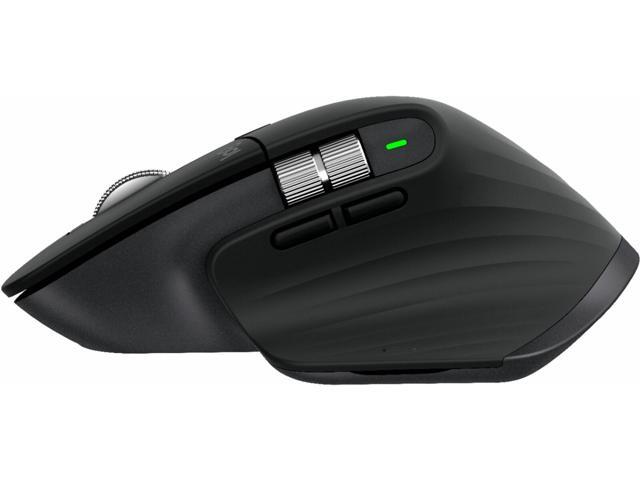 Logitech - MX Master 3 Wireless Laser Mouse - Black
