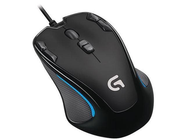 Optical Gaming Grip Mouse Logitech G300s (Black 910-004360 Wired)