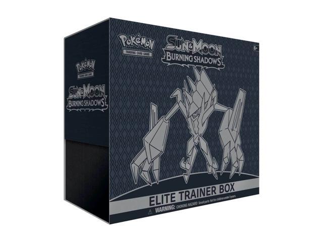 Pokemon Sun & Moon Burning Shadows Elite Trainer Box Multicolor Card Game Basic