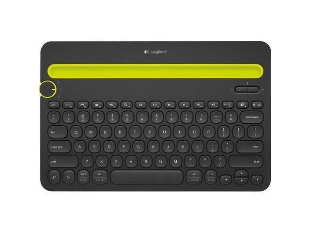 Logitech K480 920-006342 Black Bluetooth Wireless Mini Multi-Device Keyboard