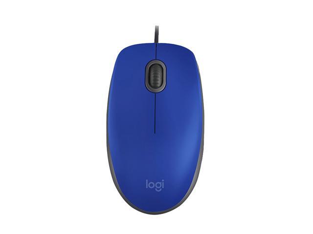 Logitech M110 USB Mouse Portable Mute ABS 1000DPI Wired Optical Gaming Mouse for Laptop