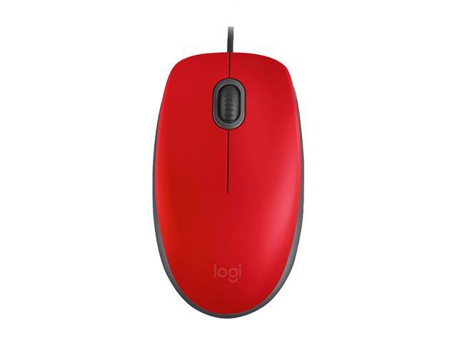 Logitech M110 USB Mouse Portable Mute ABS 1000DPI Wired Optical Gaming Mouse for Laptop