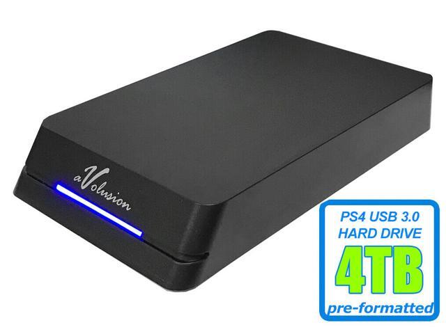 Avolusion 4TB HDDGear Pro External USB 30 Gaming Hard Drive - PS4 PS4 Slim Pro