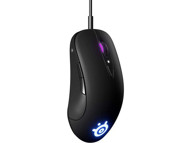 SteelSeries Sensei Ten Gaming Mouse - 18000 CPI TrueMove Pro Optical Sensor - Ambidextrous Design - 8 Programmable Buttons - 60M Click Mechanical
