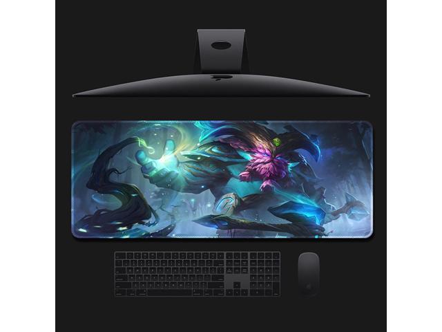 League of Legends theme mouse pad gaming professional player accessories oversized mouse pad non-slip gaming mouse pad