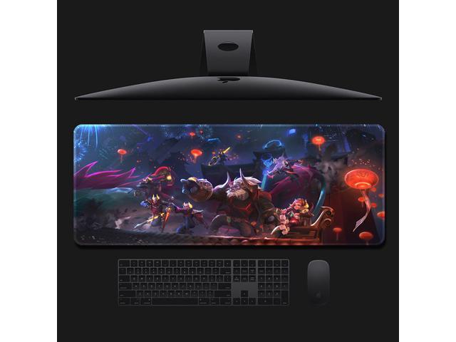 League of Legends theme mouse pad gaming professional player accessories oversized mouse pad non-slip gaming mouse pad