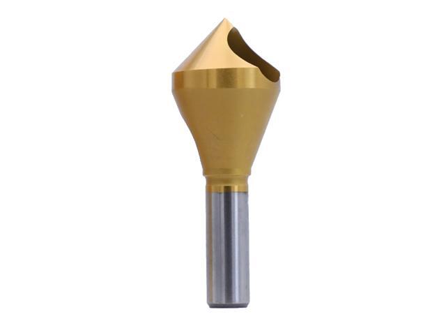 Cobalt countersink chamfering tool HSS-E material Nanometer Titanium coated durable high hardness self centering 90 degree head diameter 14mm