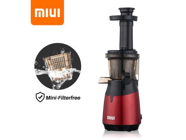 Mini Slow Juicer Screw Cold Press Extractor Patented Filter-Free Technology 2021 Electric Fruit & Vegetable Juicer Machine