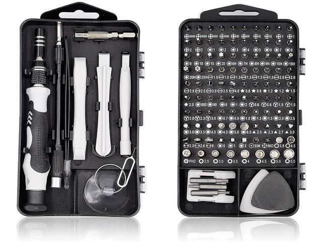 Mini Precision Screwdriver Set - 122 in 1 Small Magnetic Screw Driver Bit Set Craftsman Screwdrivers Set Repair Tool Kit for iPhone X 7 8