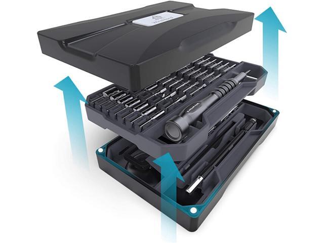 73 in 1 Professional Precision Screwdriver Set - 70 Magnetic Specialty Bits - Repair Tool Kit FOR iPhone X 8 7 and below - SmartPhone - Computer