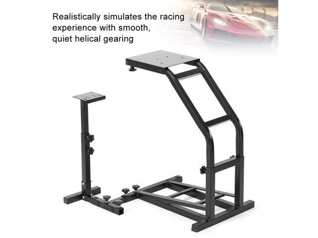 Steel Racing Game Simulator Steering Wheel Stand Accessory Black for Logitech G25 G27 G29 G920