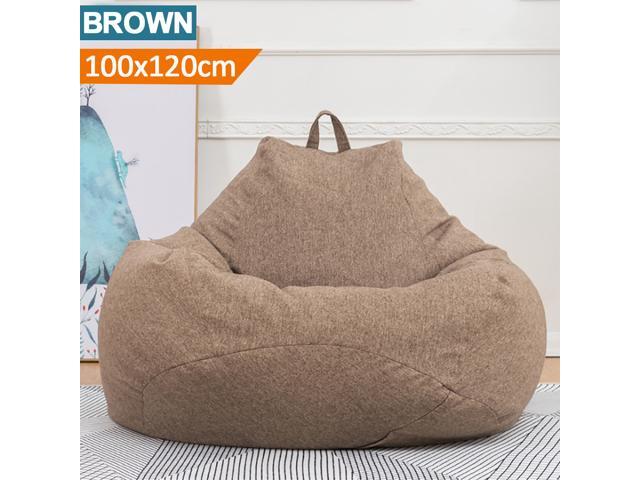 Extra Large Bean Bag Chair Lazy Sofa Cover Indoor Outdoor Game Seat BeanBag