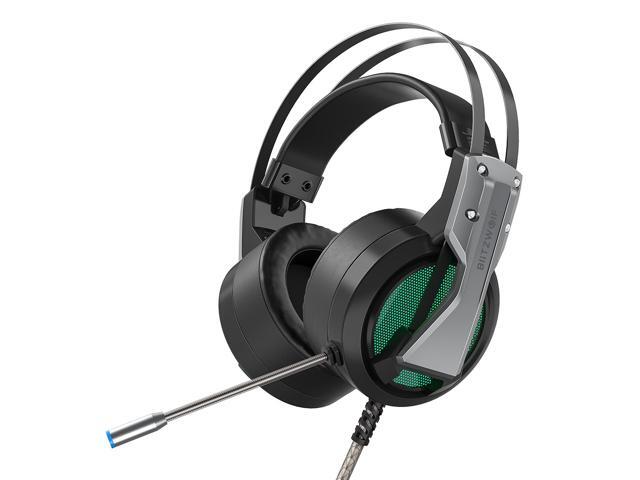 BlitzWolf® BW-GH1 Gaming Headphone 71 Surround Sound Bass RGB Game Headset with Mic for Computer PC PS3/4 Gamer - 71 channel + USB