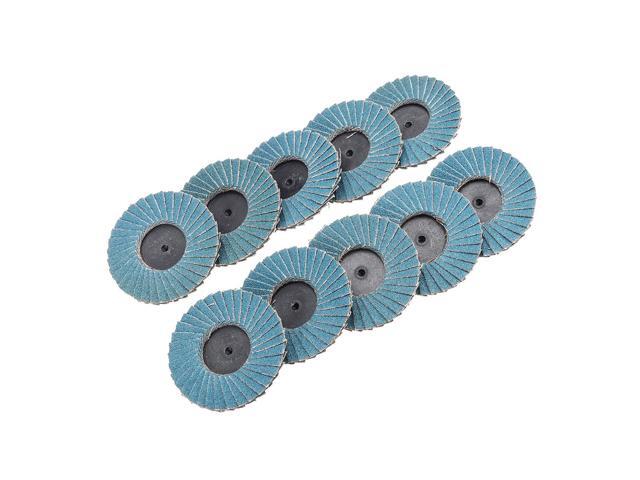 10pcs Sanding Flap Discs 2 Inch 40 60 80 120 Grit Flap Sanding Disc Grinding Wheel 40