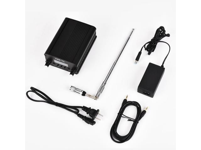 CZERF CZE-7C 1W/7W Wireless PLL Stereo FM Transmitter with Outdoor GP1 Antenna Kits-B