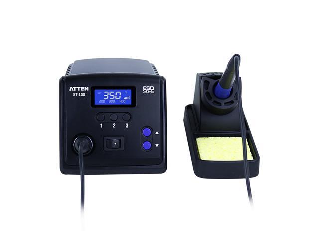 ATTEN ST-100 100W Intelligent Lead-free Electric Soldering Station LED Digital Display Welding Rework Soldering Station-220V EU Plug