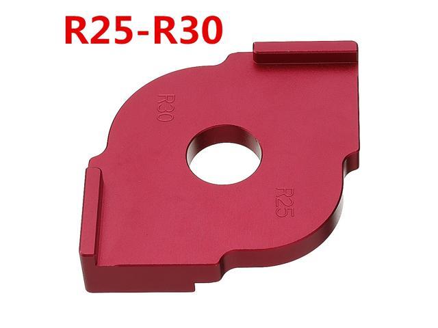 Drillpro Wood Panel Radius R5-R40 Quick-Jig Router Table Bits Jig Corner Template Woodworking Tool 3