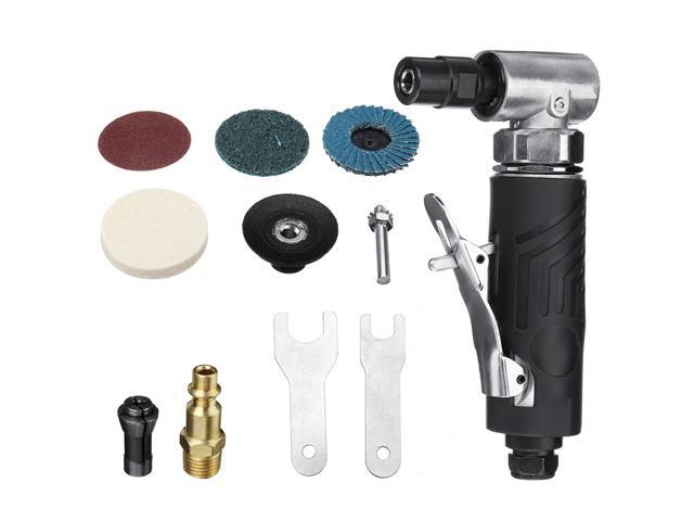 Air Sander Polisher 90° Orbital Polish Car Grinding 2' Sander Pad Machine 90psi