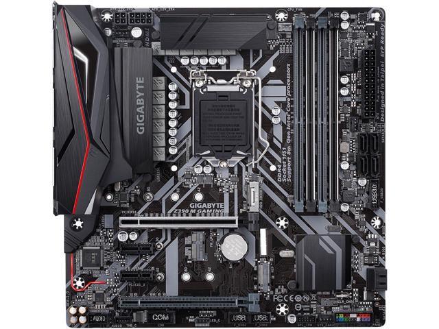 GIGABYTE Z390 M GAMING LGA 1151 (300 Series) Intel Z390 HDMI SATA 6Gb/s USB 31 Micro ATX Intel Motherboard