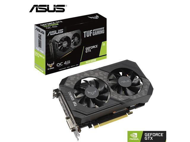 Asus TUF Gaming GeForce GTX 1650 Super Overclocked 4GB Edition HDMI DP DVI Gaming Graphics Card (TUF-GTX1650S-O4G-GAMING)