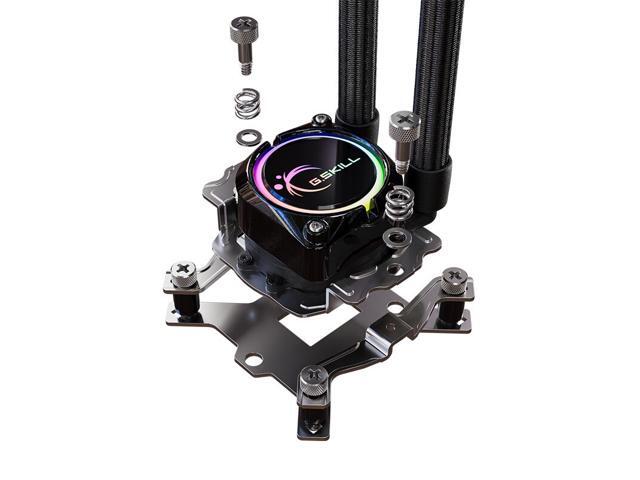 GSKILL ENKI 360 AIO 360mm CPU Cooler Triple 120mm Windforce PWM Fans High-density cooling row rgb aio 360mm liquid coolingRadiator Dual Chamber