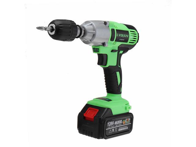 98/128/188VF Brushless Cordless Impact Wrench Drill LED Light Li-Ion Battery Electric Impact Wrench -Standard Typeype/98VF