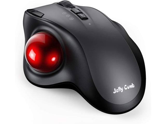 NeweggBusiness - Bluetooth Trackball Mouse, Jelly Comb 2.4G USB