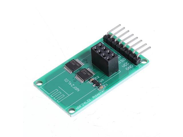 30pcs NRF24L01 Adapter Module 24GHz Wireless Transceiver 33V/5V For UNO R3 for Arduino - products that work with official for Arduino boards