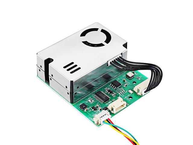 SM300D2 7-in-1 PM25 + PM10 + Temperature + Humidity + CO2 + eCO2 + TVOC Sensor Tester Detector Module for Air Quality Monitoring