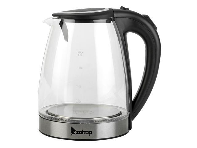 18L Electric Kettle Glass Kettle Fast Boiling with Auto Shut off Boil-Dry Protection