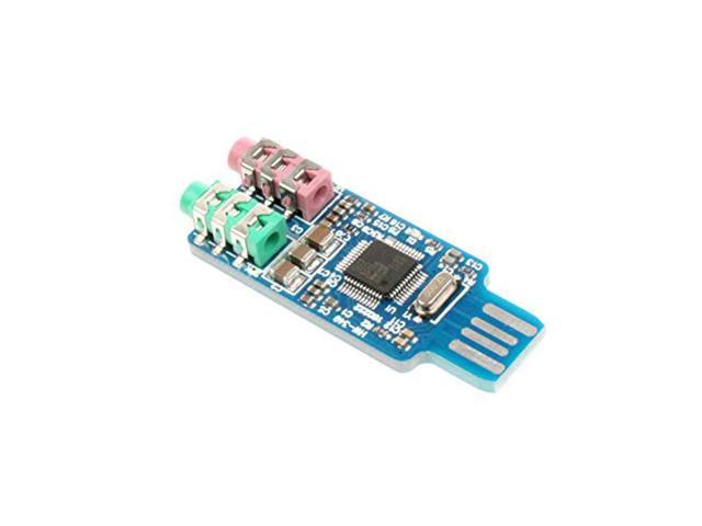 USB Sound Card Chip Drive-Free Computer External Sound Card Module