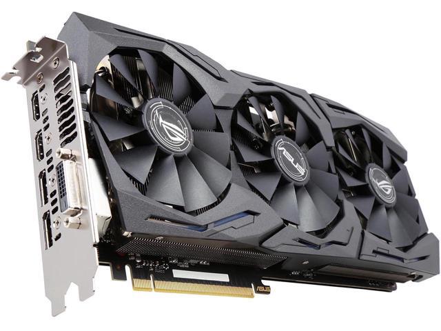 ASUS ROG GeForce GTX 1080 STRIX-GTX1080-A8G-GAMING 8GB 256-Bit GDDR5X PCI Express 30 HDCP Ready Video Card