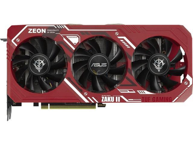 ASUS TUF GAMING X3 GeForce GTX 1660 SUPER ZAKU II EDITION GDDR6 14002 MHz 192-bit 7680 x 432 1 x 8-pin Video Card